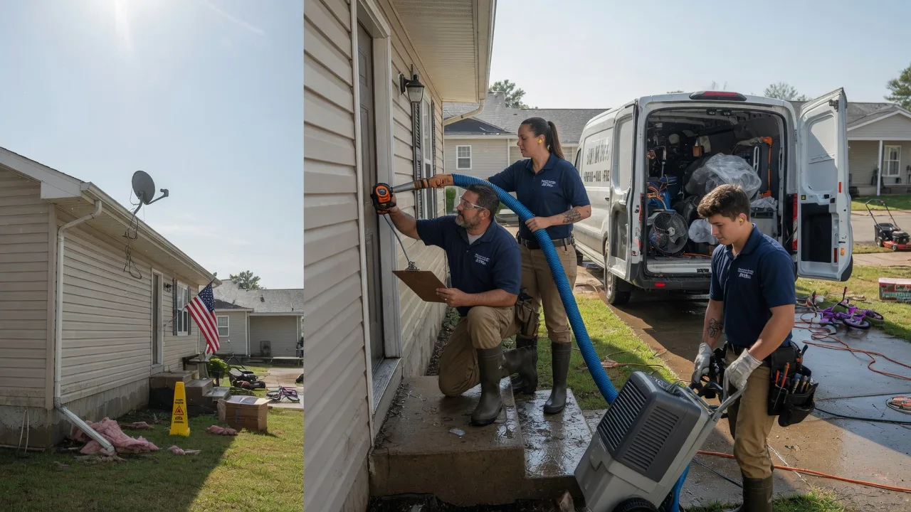 Ceiling Water Damage Restoration in Covington, MI near me